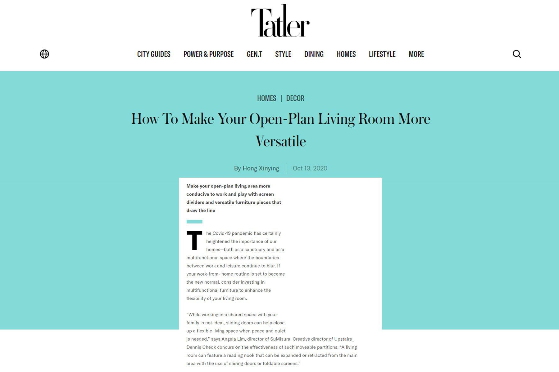 How To Make Your Open-Plan Living Room More Versatile