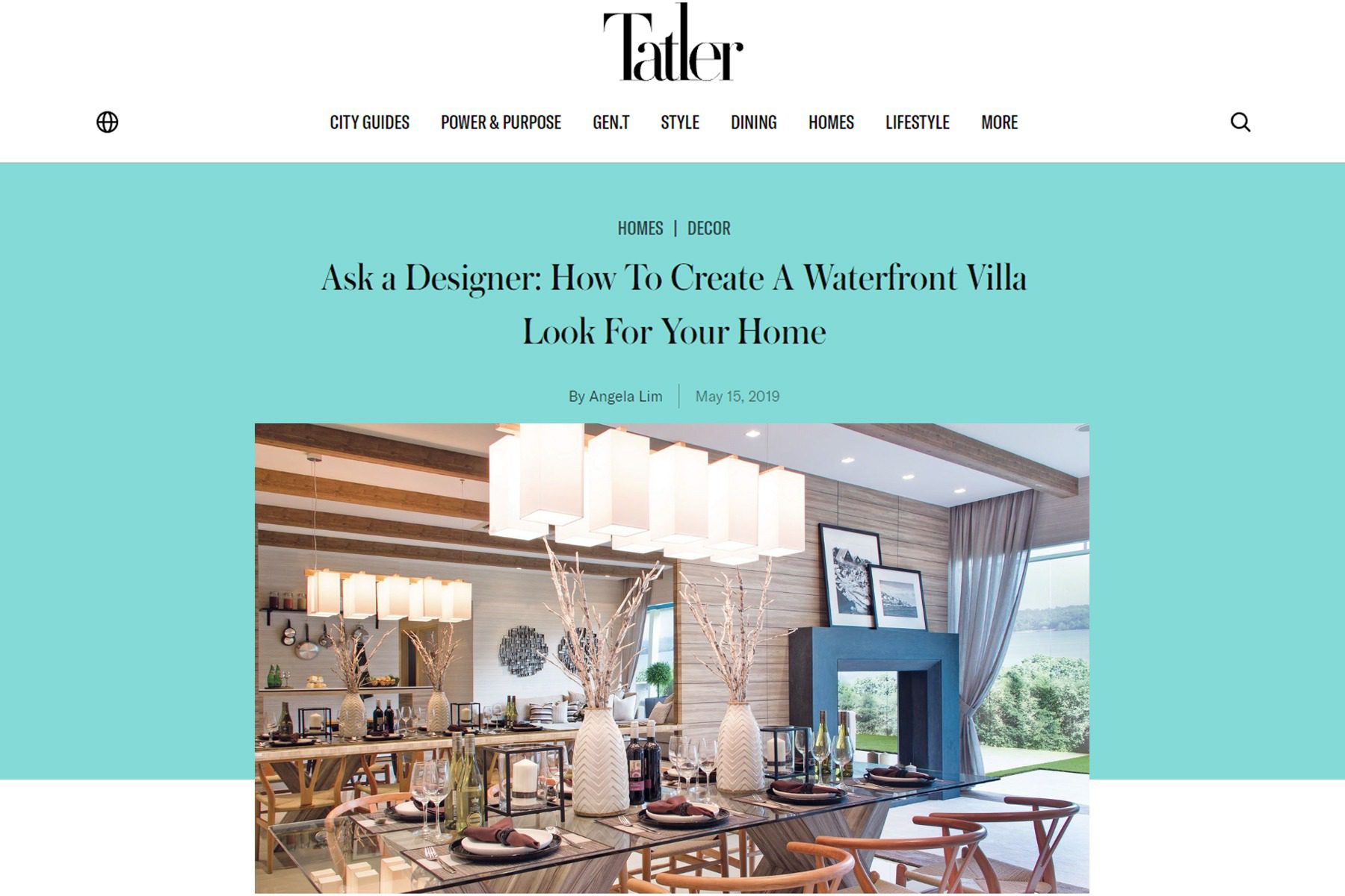 Ask a Designer How To Create A Waterfront Villa Look For Your Home