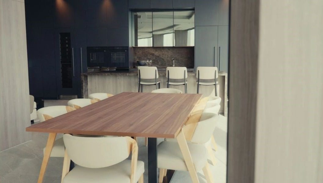 Photo 3 of 3 The minimalist design of V-ZUG appliances perfectly aligns with SuMisura’s Hygge-inspired vision, creating a warm and earthy design scheme that feels harmonious and balanced