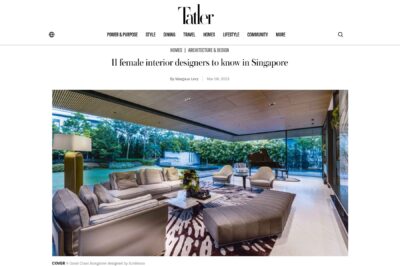 11 female interior designers to know in Singapore