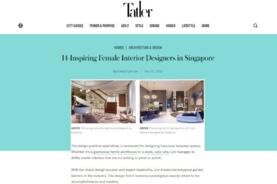 14 Inspiring Female Interior Designers in Singapore