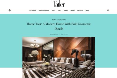 Home Tour A Modern Home With Bold Geometric Details