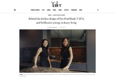 Behind the kitchen design of One Pearl Bank - V-ZUG