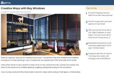 Creative Ways with Bay Windows