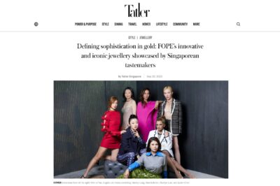 Defining sophistication in gold FOPE’s innovative
